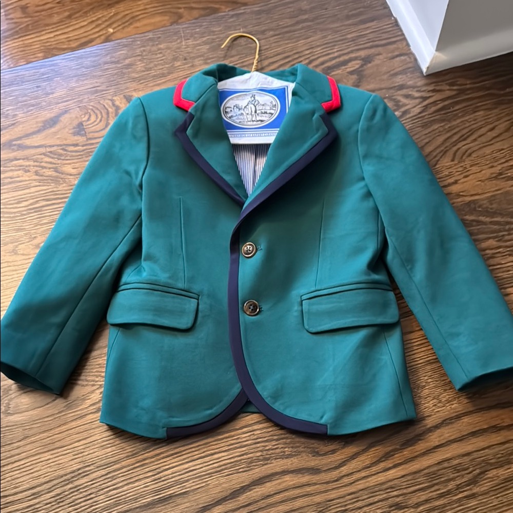 Stylish Green Kids Blazer